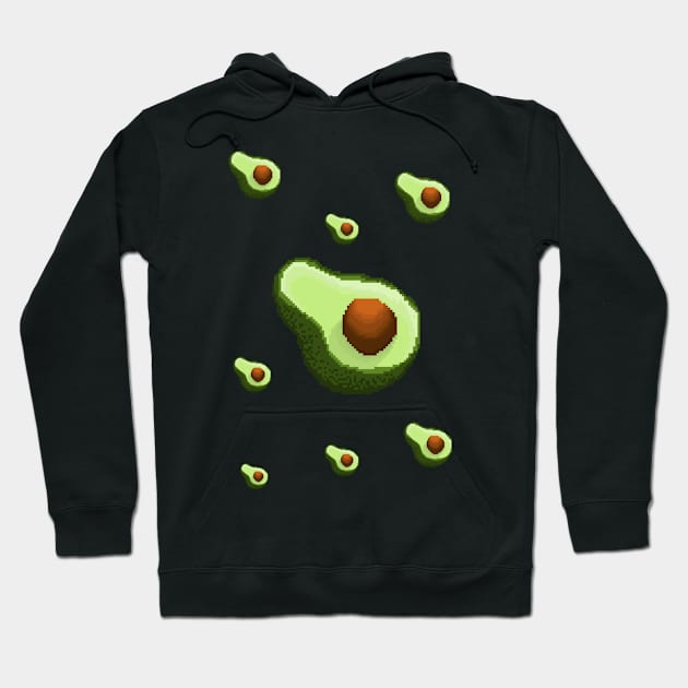 avocado Hoodie by TommySniderArt